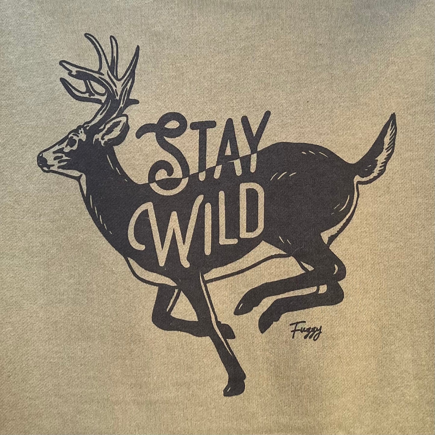 Stay Wild Army Hoodie