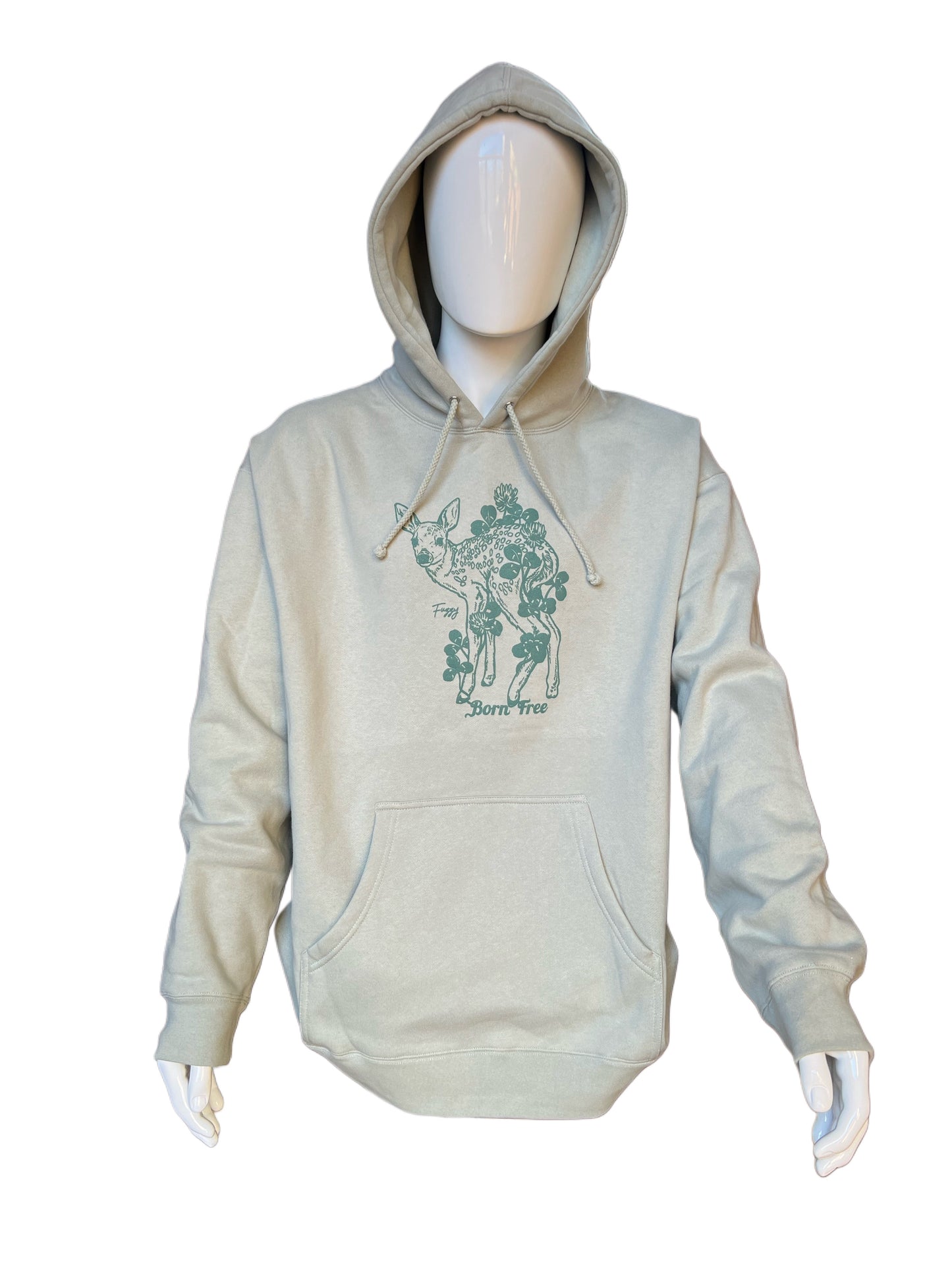 Born Free Dusty Sage Hoodie