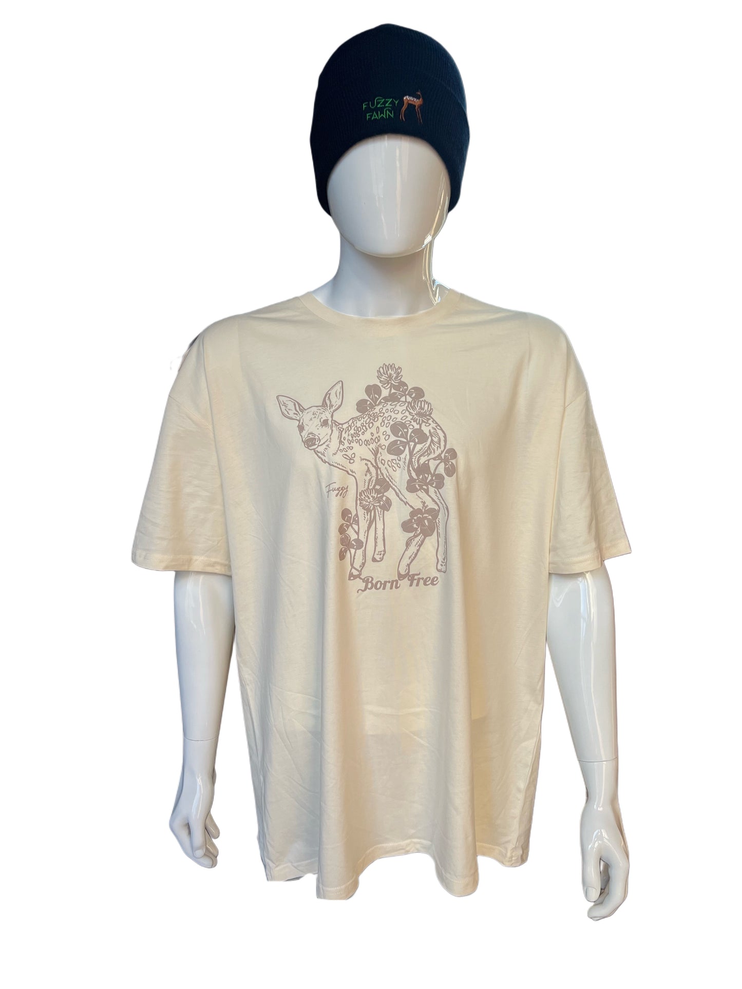 Born Free Ecru T-Shirt