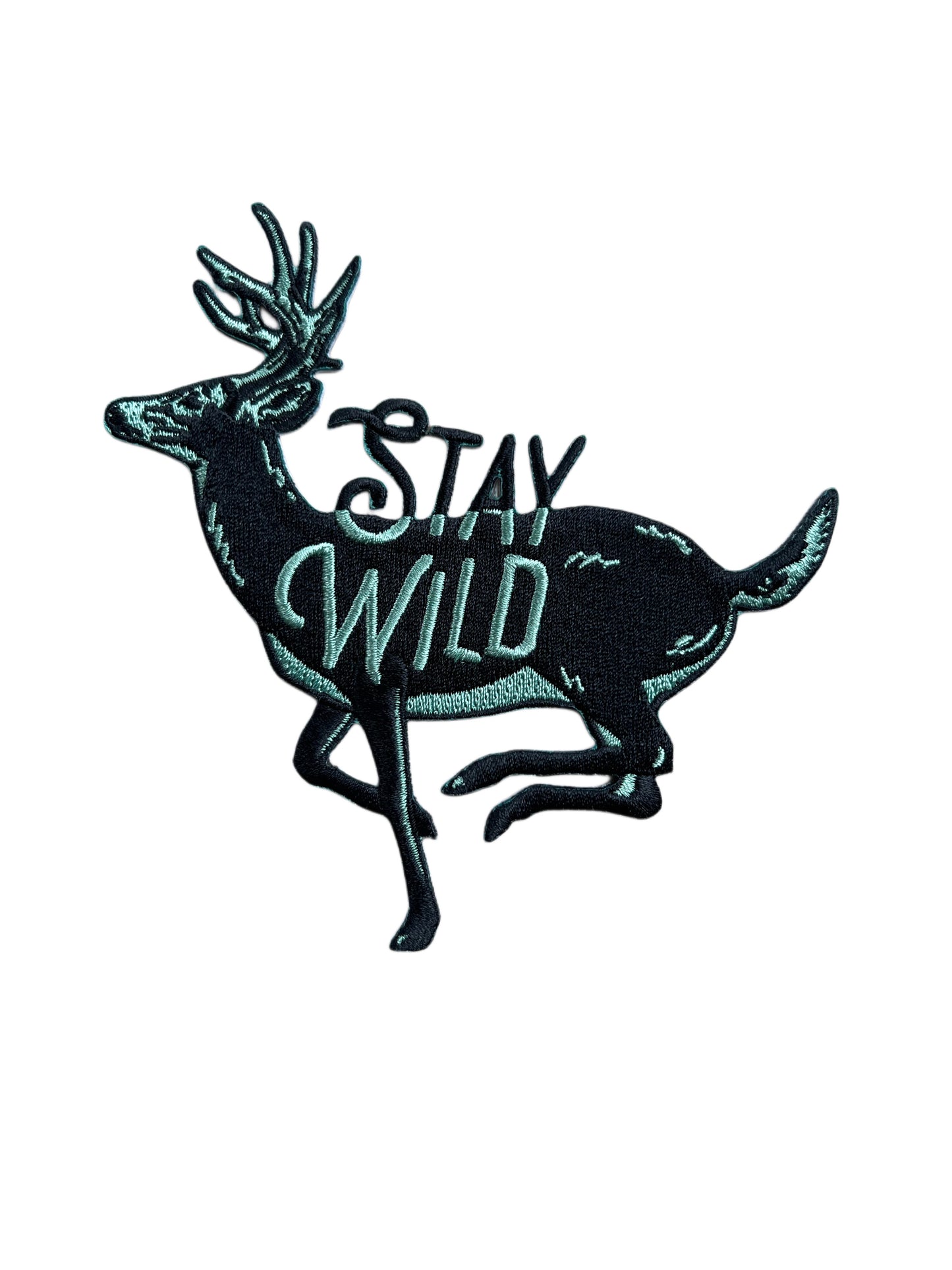 Stay Wild Embroidered Patch