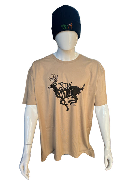 Stay Wild Sand T-Shirt