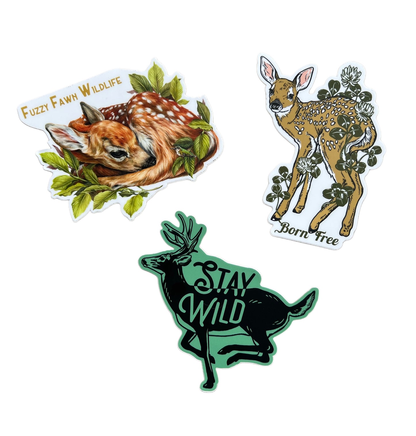 3-Pack Vinyl Stickers